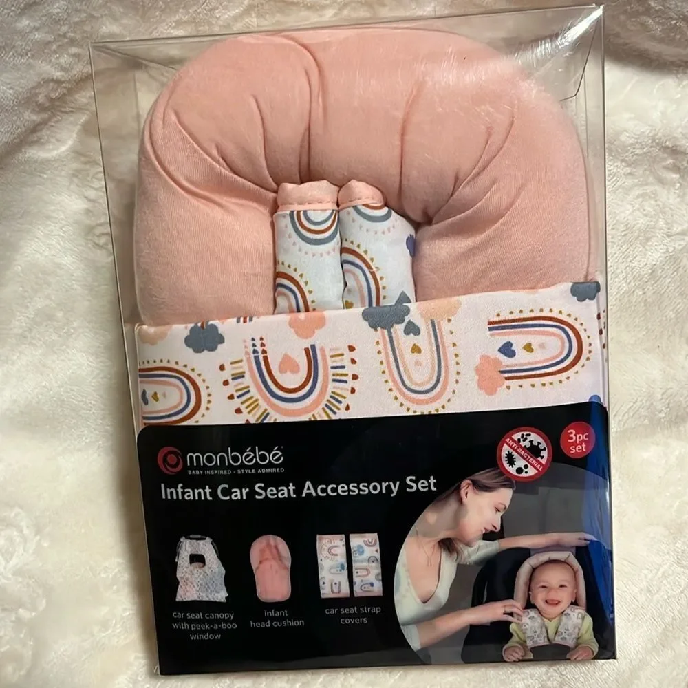 MONBEBE INFANT CAR SEAT ACCESSORY SET